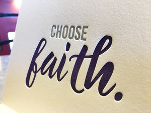 Choose Faith