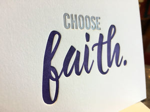 Choose Faith