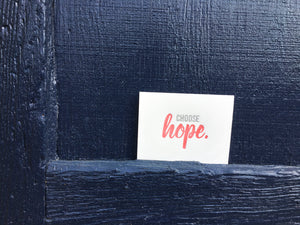 Choose Hope